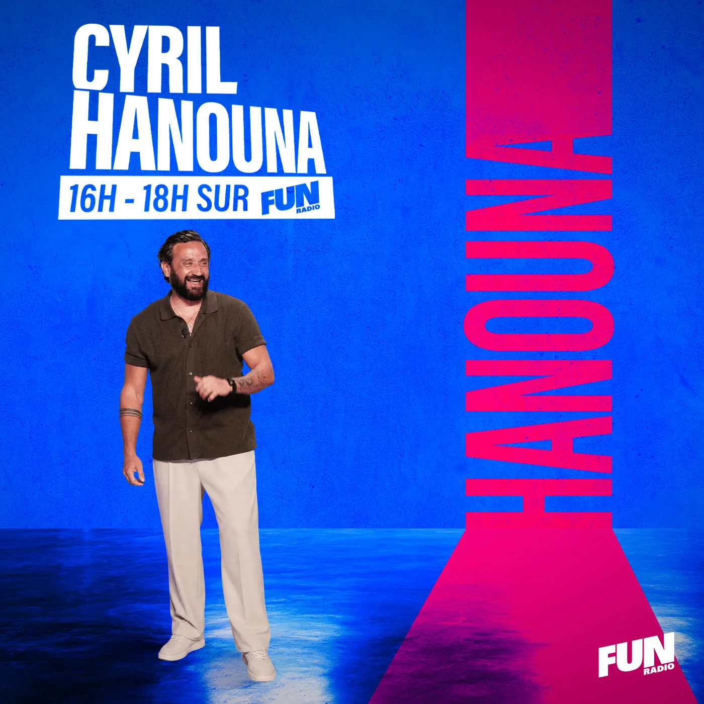 Couverture Cyril Hanouna sur Fun Radio
